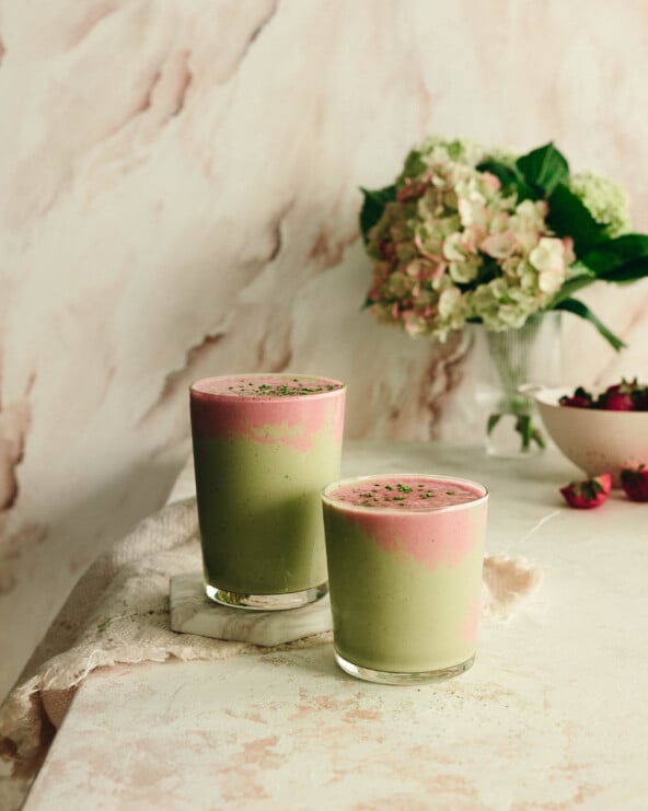 morning matcha smoothie